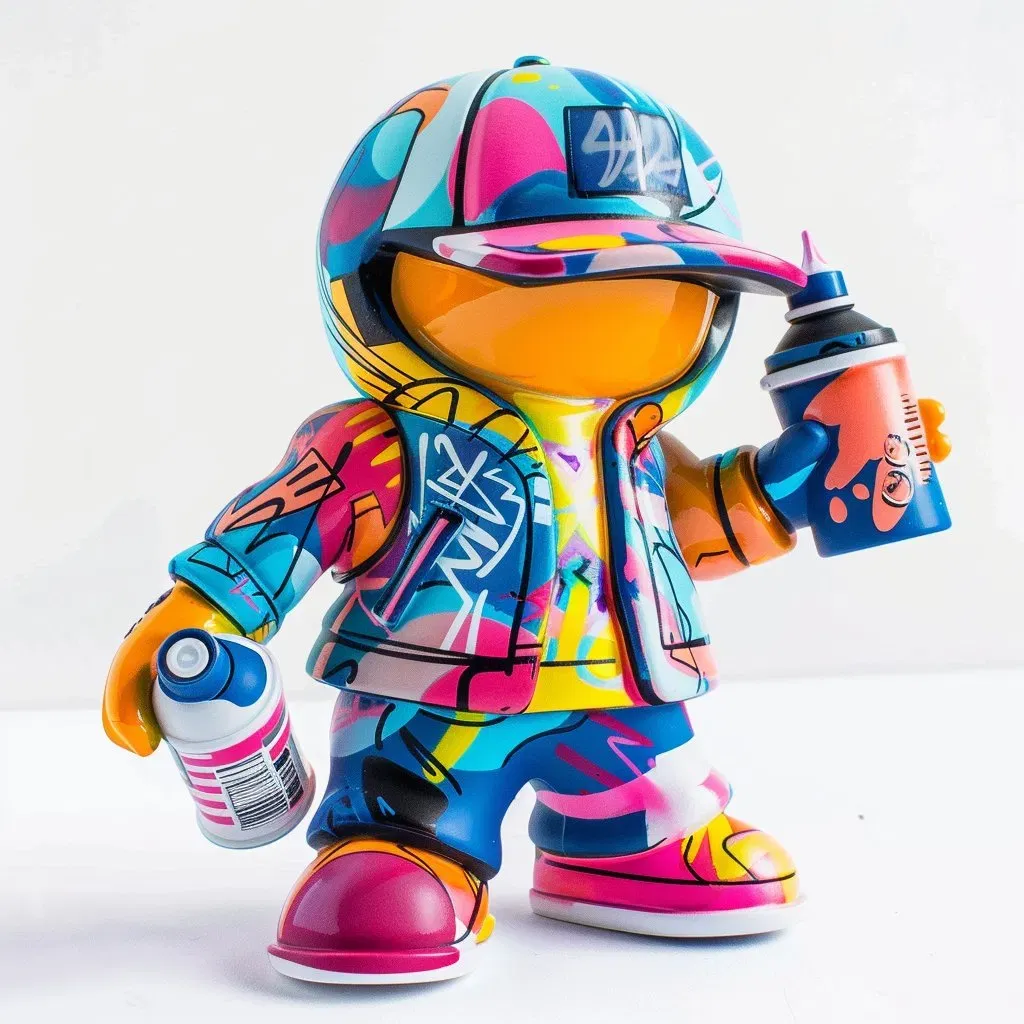 Custom 3D PVC Resin Toy Charm